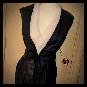 NWT Faux Leather dress